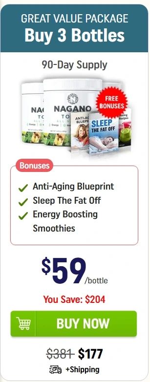 Nagano Tonic -3 bottles